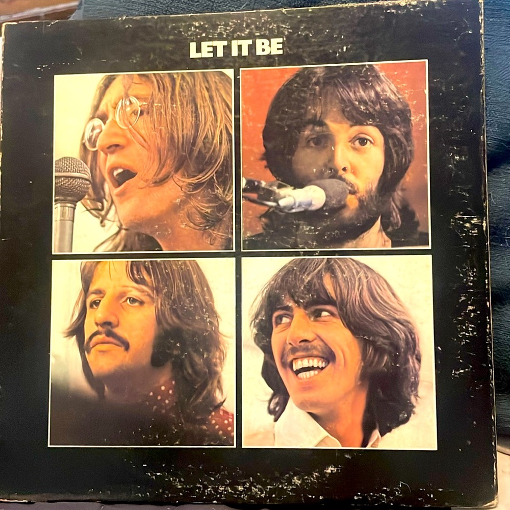 Let It Be THE BEATLES vinyl album